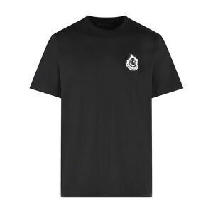 Moncler Black Cotton T-Shirt Men